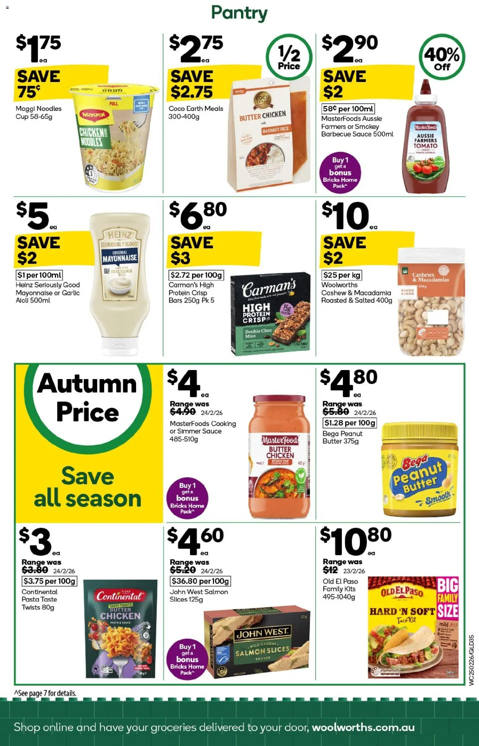 Weekly catalogue Woolworths FNQ 25/02 - page 33- valid from 25/02/2026
