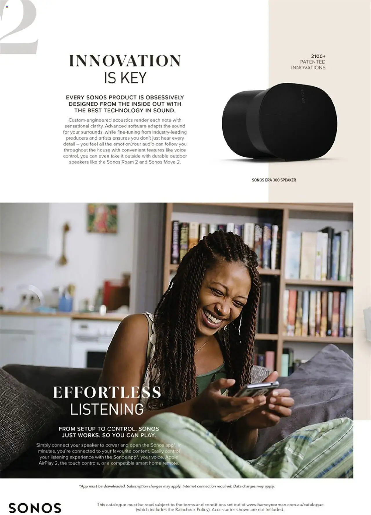 Harvey Norman - House of Sonos Audio Buyers Guide - page 2- valid from 27/09/2025