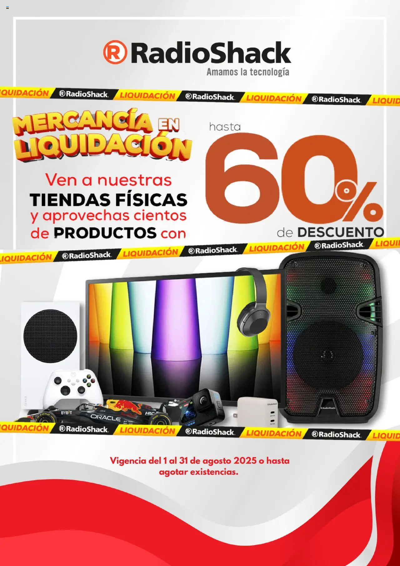 Radio Shack - Catálogo - página 1- válido desde 01/08/2025