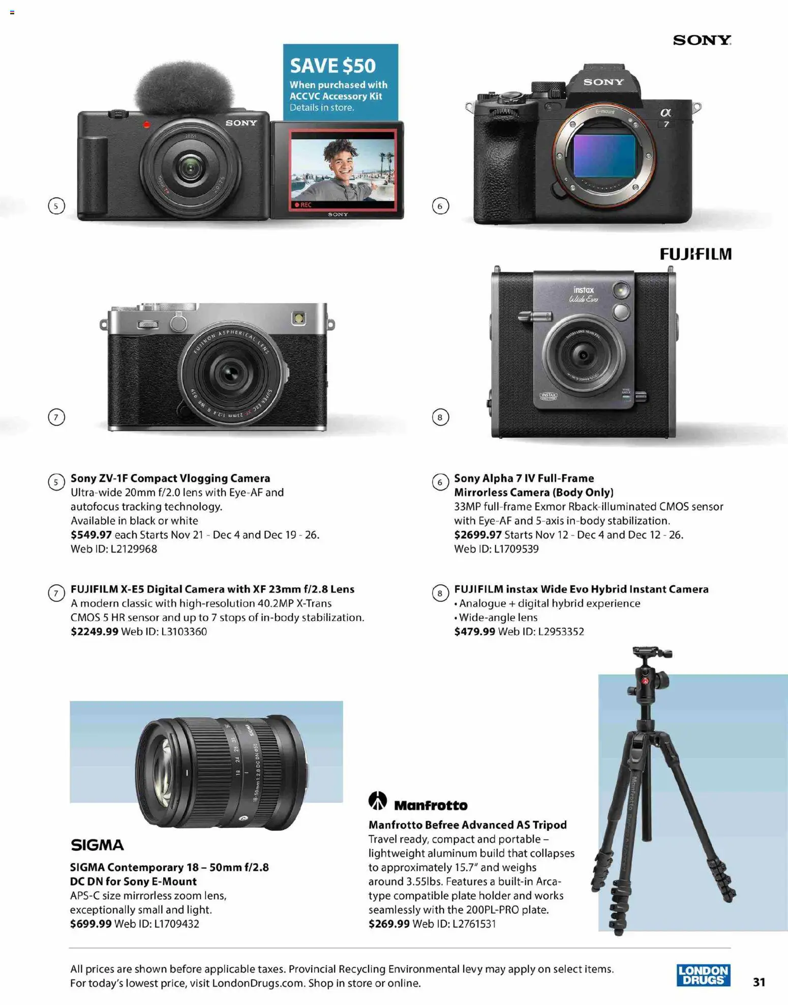 London Drugs - Specialty Christmas Catalogue - page 31- valid from Nov 12, 2025