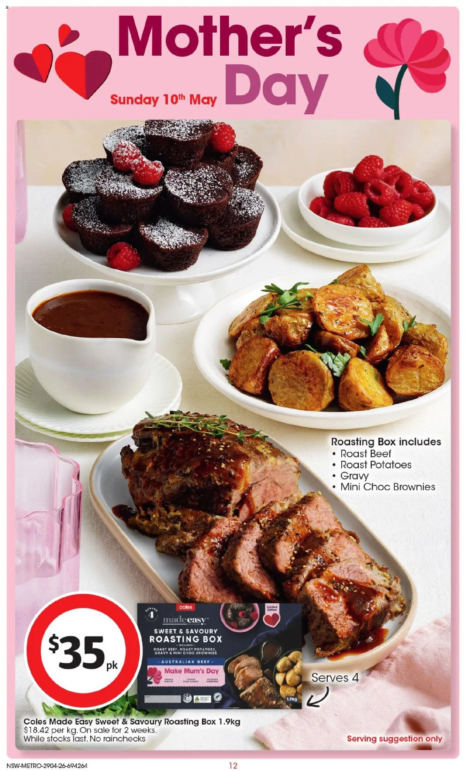 Coles catalogue  - page 12- valid from 29/04/2026