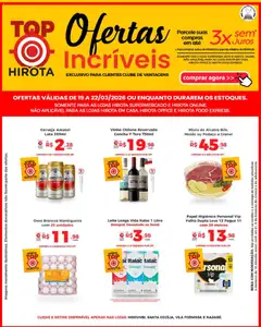 Pré-visualização Hirota Food ofertas Top  válida a partir de 19/03/2026