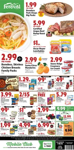 Preview Festival Foods Weekly Ad valid from 01/28/2026