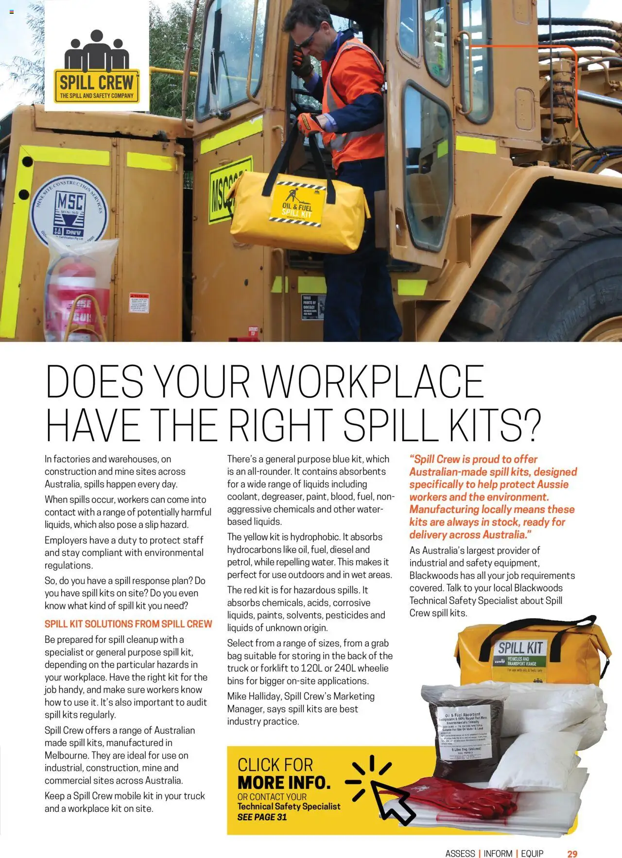 Black Woods Safety Spotlight Magazine - page 29- valid from 07/10/2025