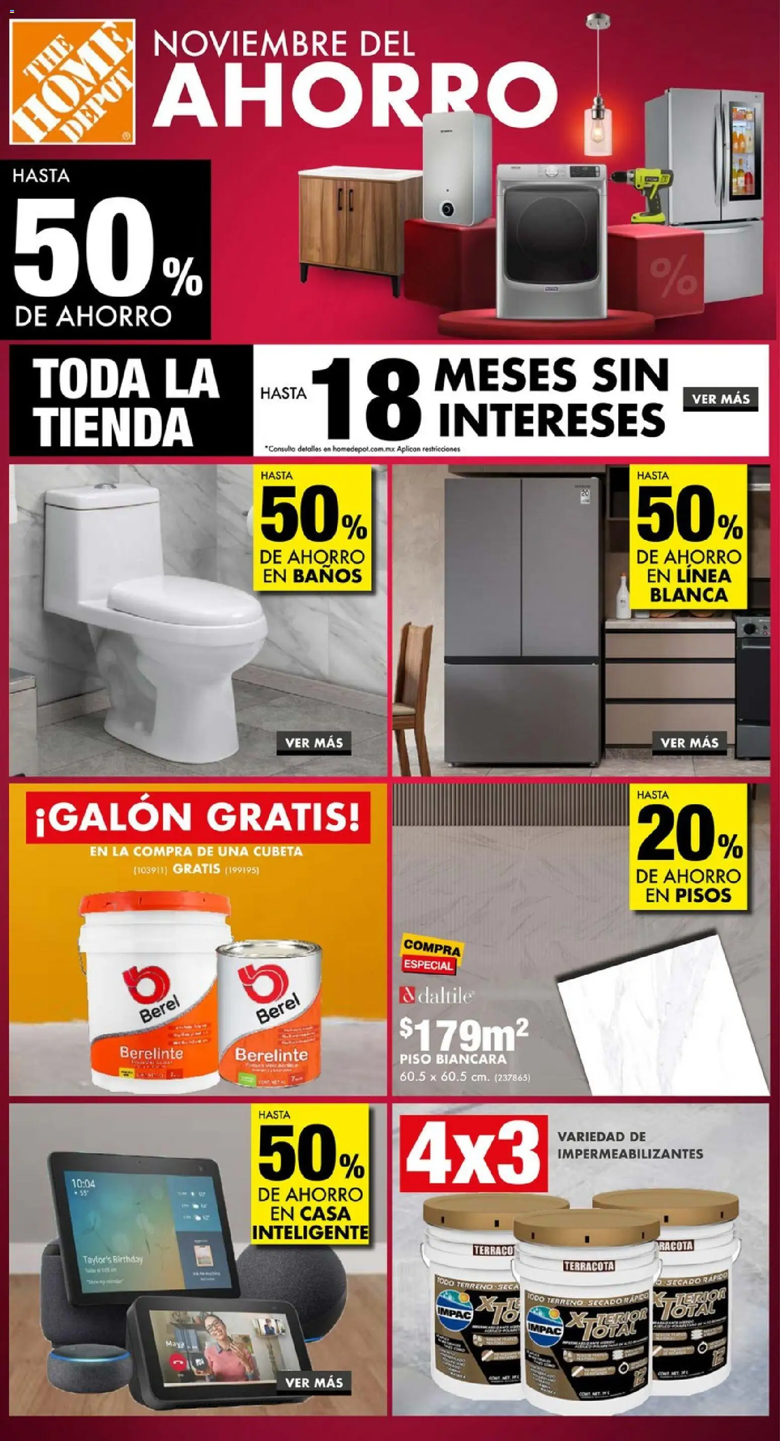 Home Depot catálogo - página 1- válido desde 20/11/2025