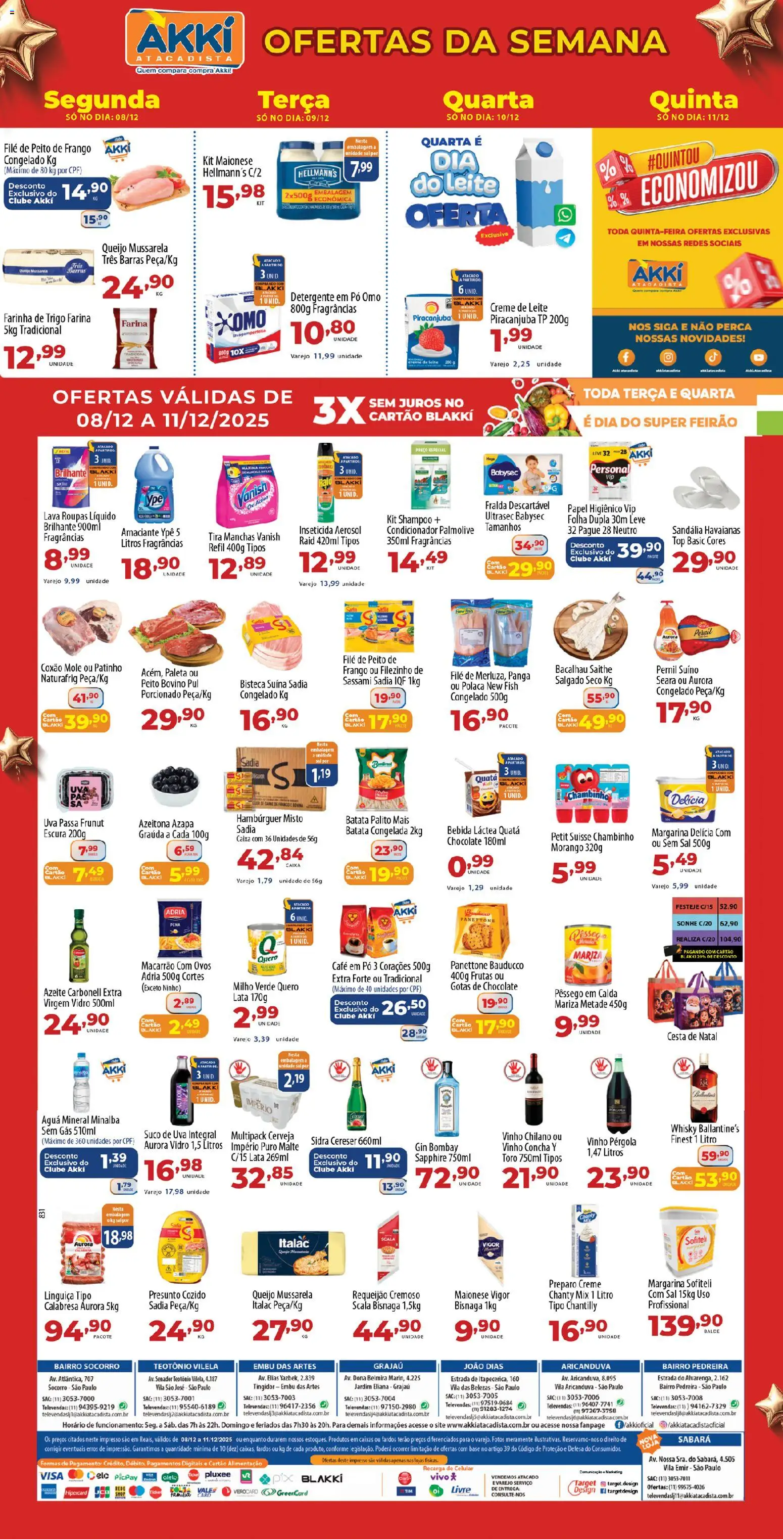 Akki Atacadista - Ofertas da semana - página 1- válido a partir de 08/12/2025
