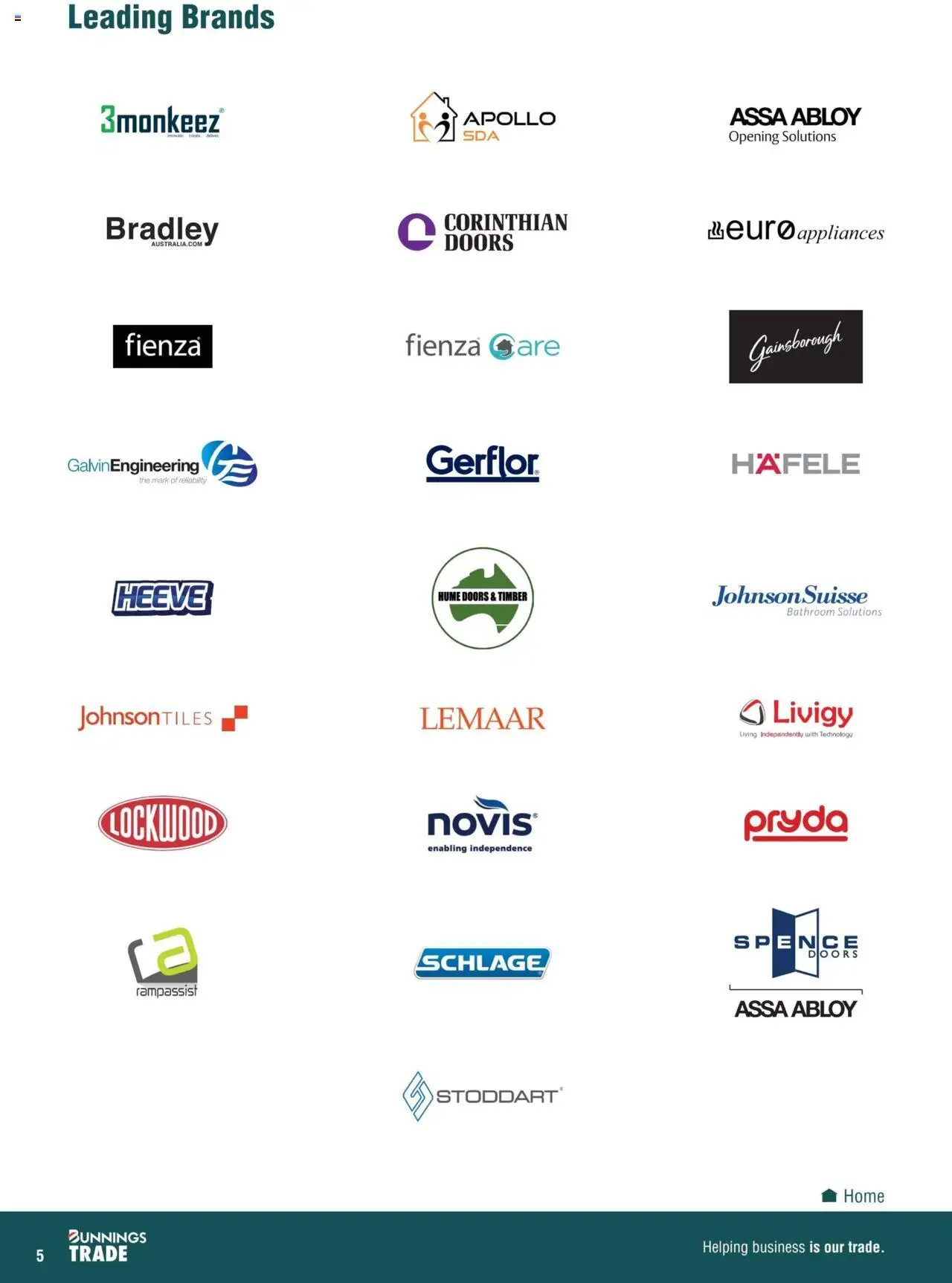 Bunnings Warehouse Assisted Living Brochure - page 5- valid from 28/10/2024