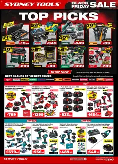 Sydney Tools catalogue preview - valid from 17/11/2025