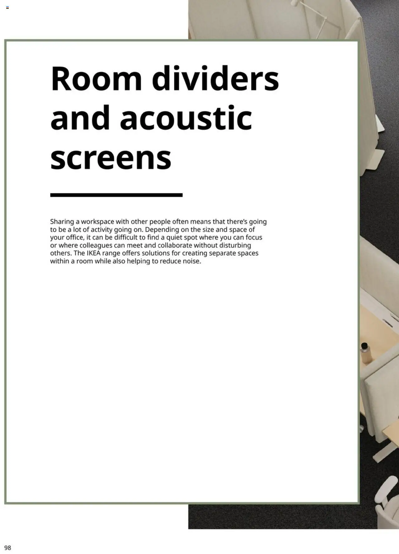 IKEA Office Brochure 2025 - page 98- valid from 03/01/2025