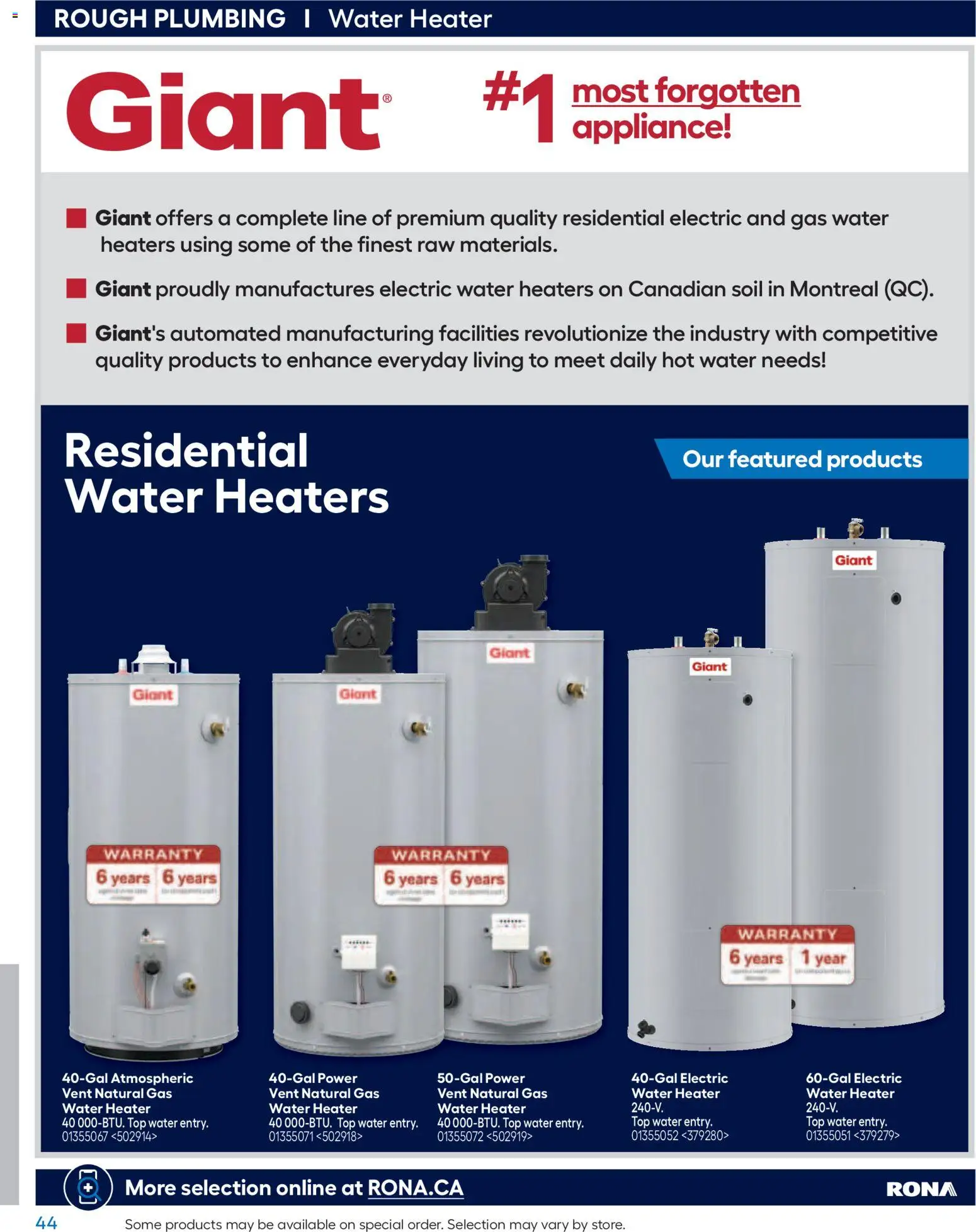 Rona flyer Buying Guide 2026 - page 44- valid from Feb 26, 2026