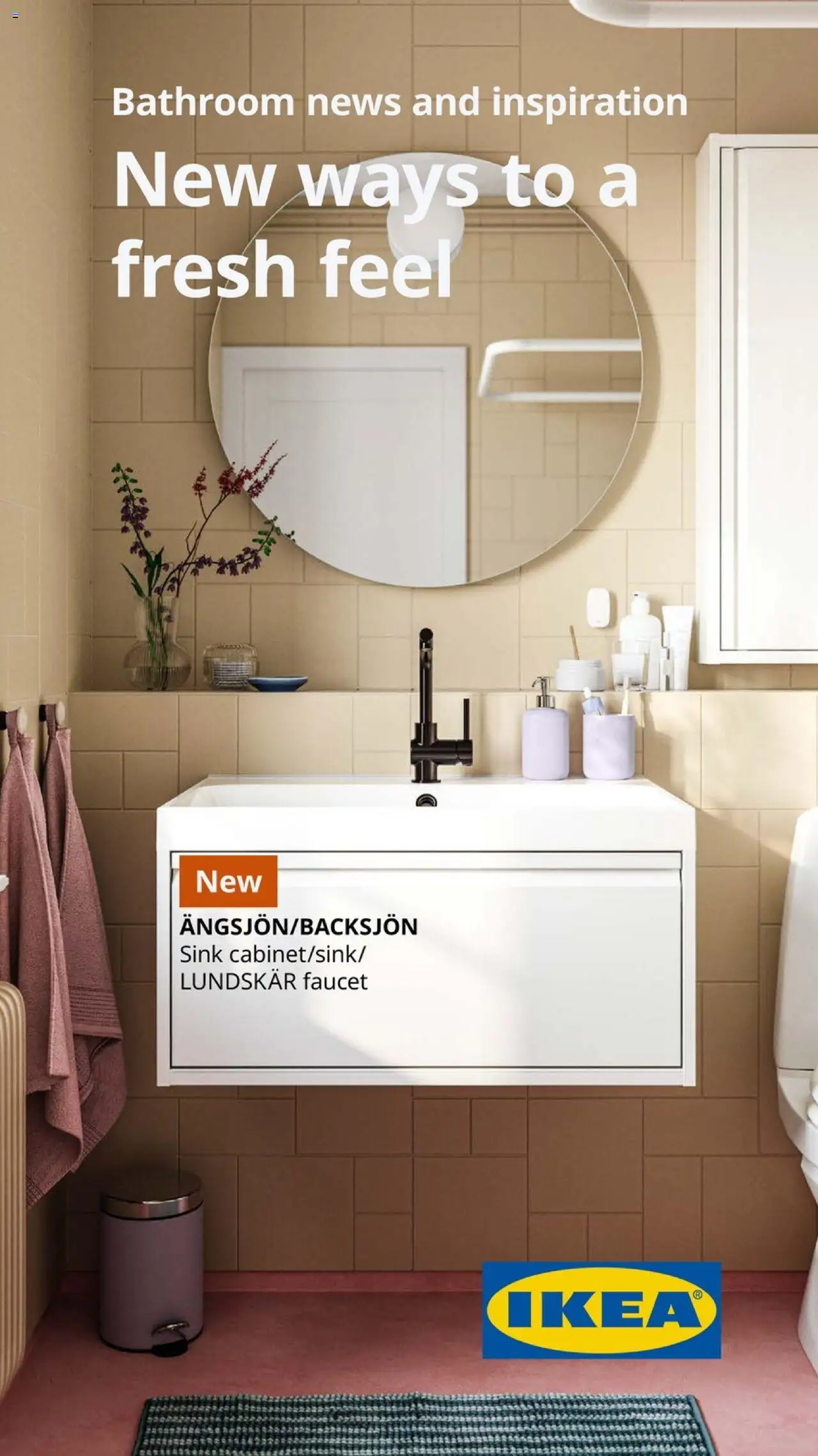 IKEA Bathroom Brochure - page 1- valid from 01/01/2025