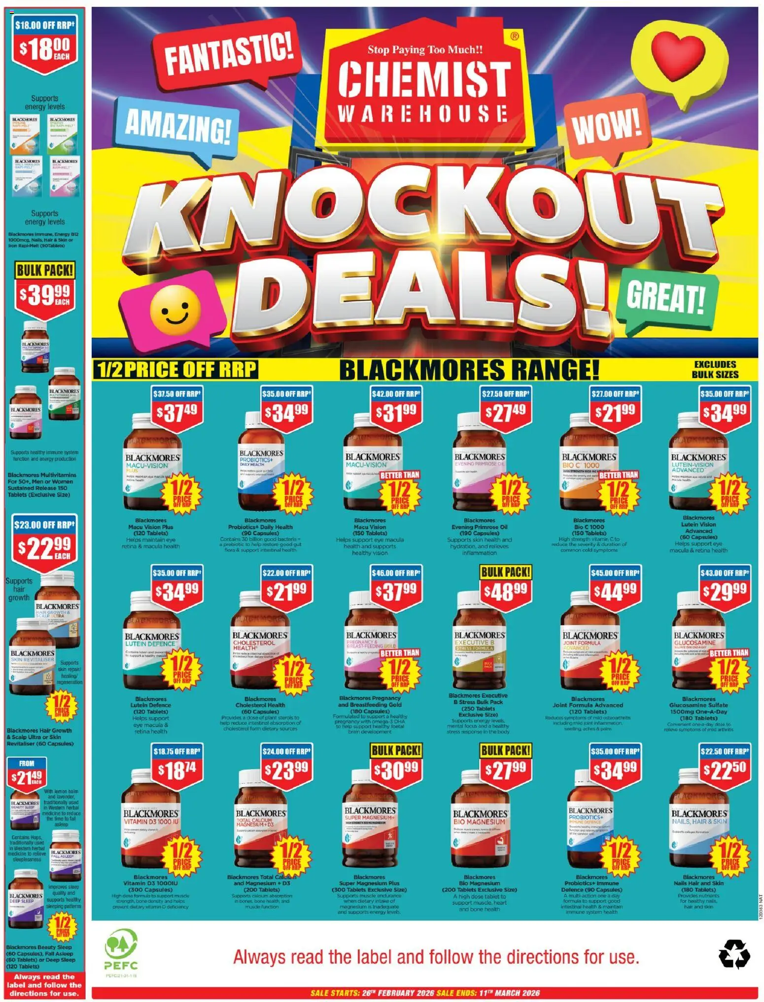 Chemist Warehouse Catalogue - page 40- valid from 26/02/2026