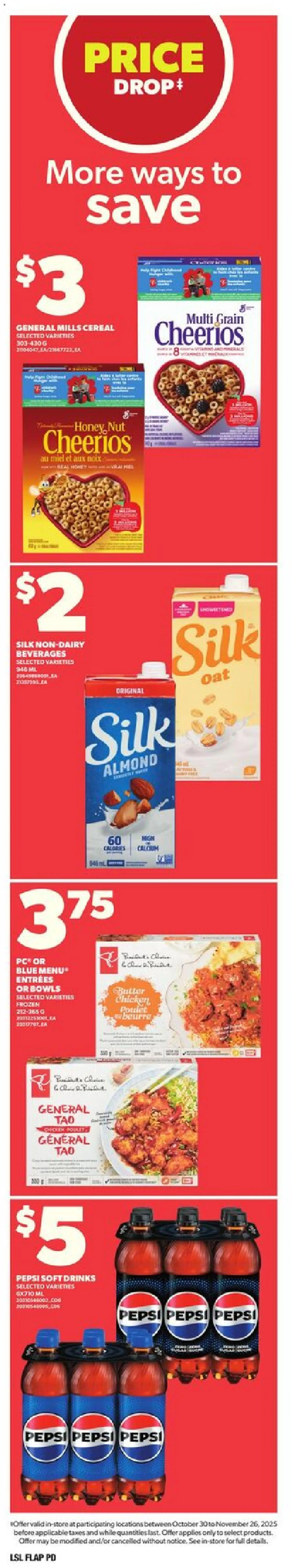 Loblaws weekly flyer / circulaire - page 14- valid from Nov 13, 2025