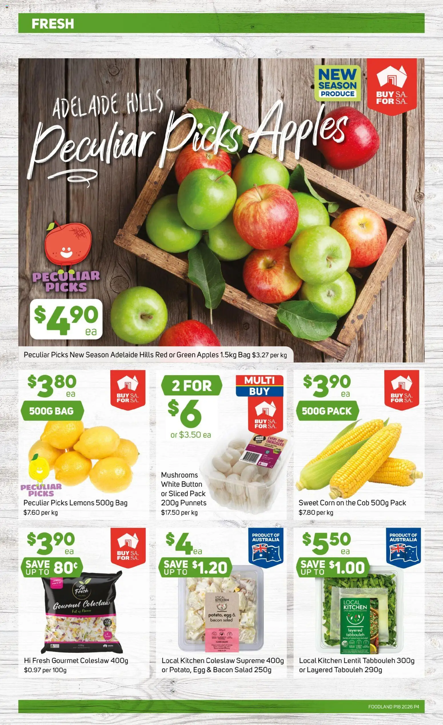 Foodland catalogue  - page 4- valid from 29/04/2026