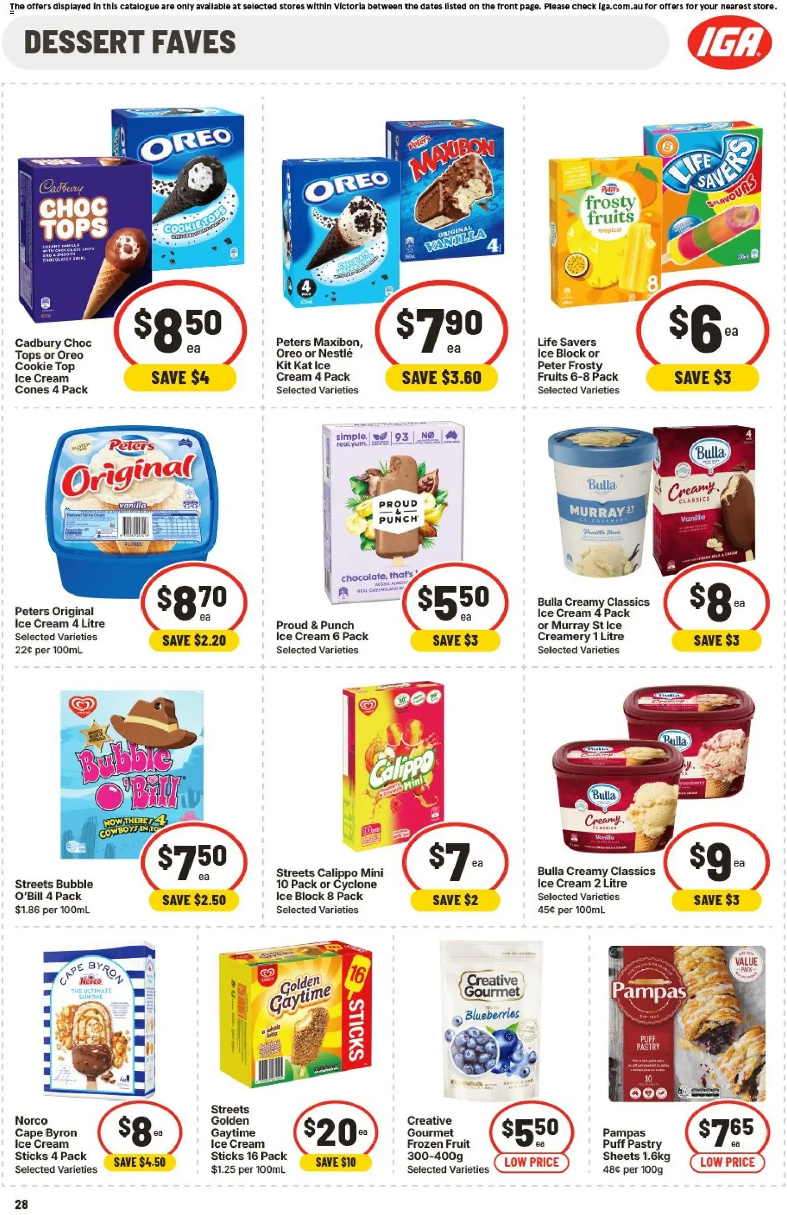 IGA catalogue  - page 31- valid from 04/03/2026