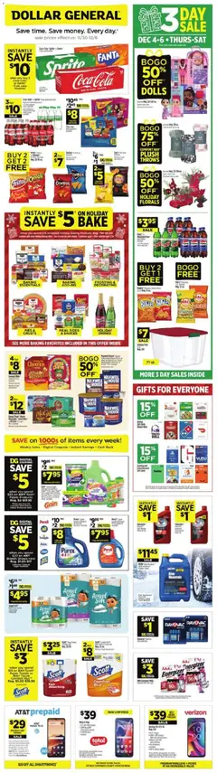 Preview Dollar General Weekly Ad valid from 11/30/2025