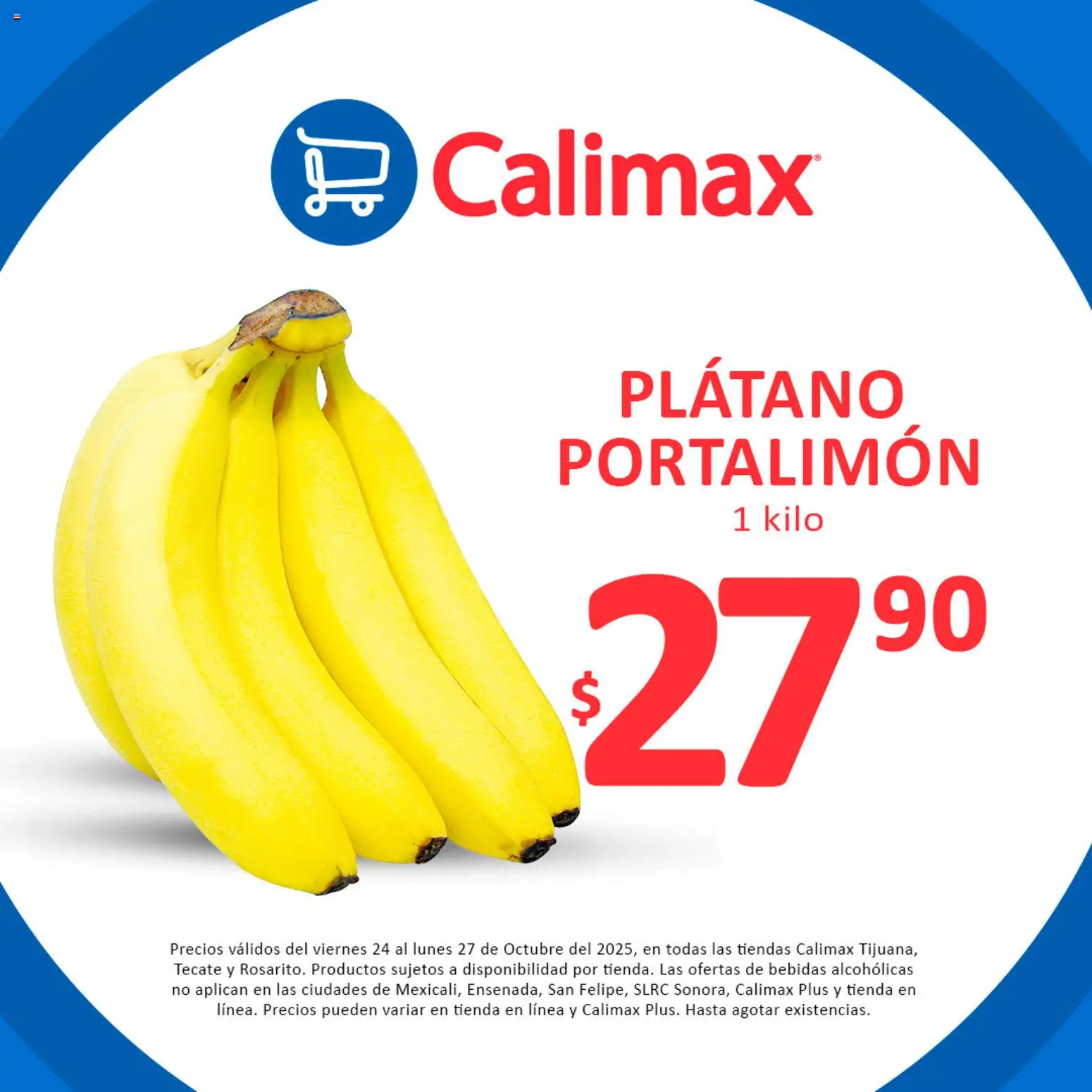 Calimax folleto Fin de semana - página 1- válido desde 24/10/2025