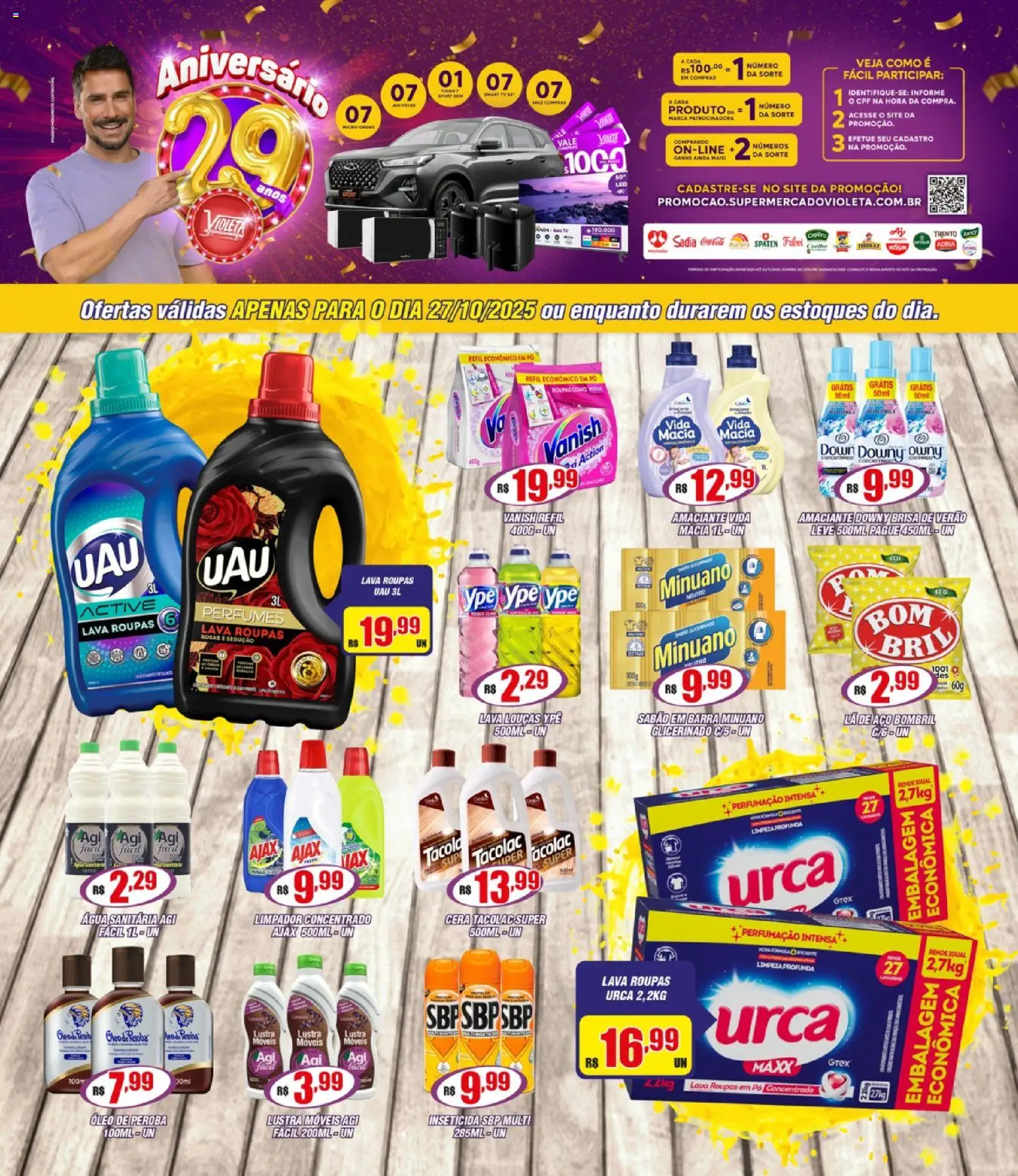 Violeta Supermercados - Ofertas da semana - página 1- válido a partir de 27/10/2025
