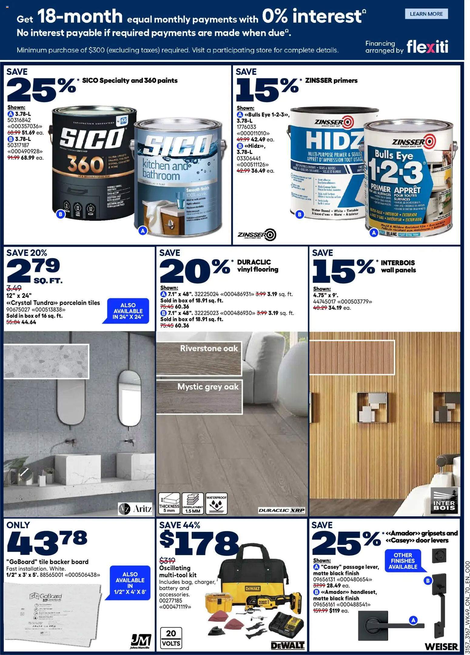 Rona weekly flyer - page 2- valid from Jan 1, 2026
