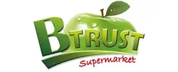 Btrust Supermarket shop logo