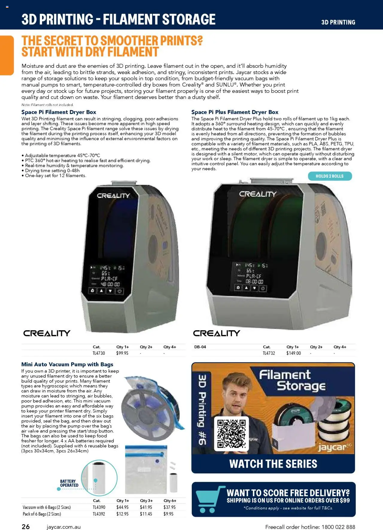 Jaycar Engineering & Scientific Catalogue 2025/2026  - page 26- valid from 09/07/2025