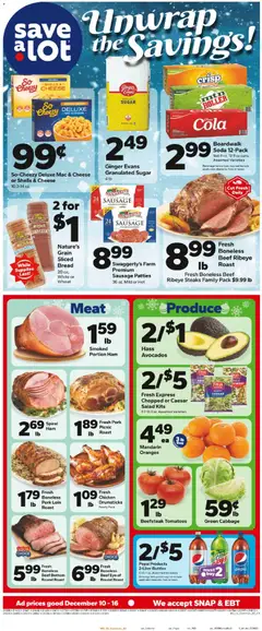 Preview Save a Lot Weekly Ad valid from 12/10/2025