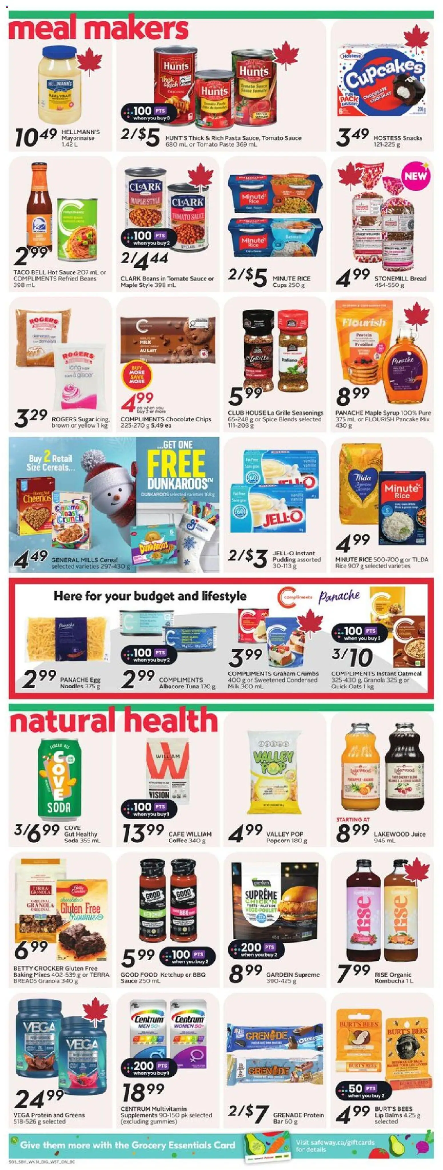 Safeway - Black Friday  - page 11- valid from Nov 27, 2025