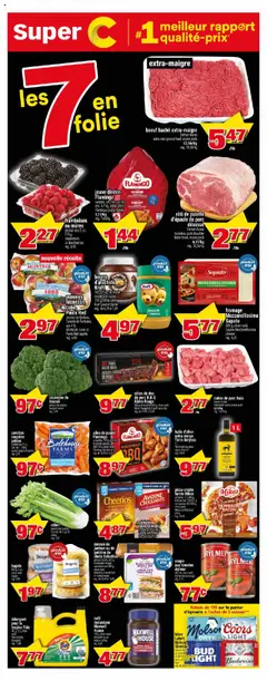 Preview Super C weekly flyer / circulaire valid from Sep 18, 2025