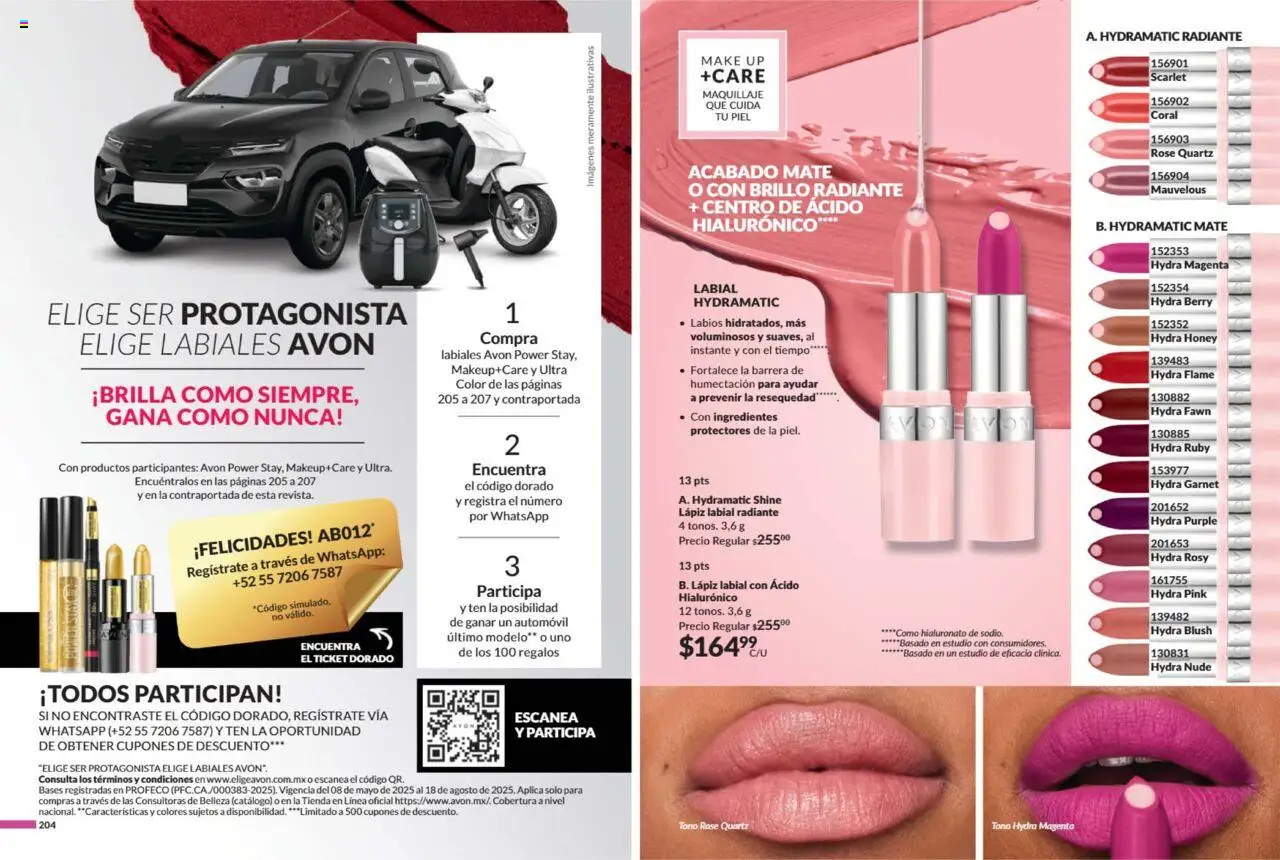 AVON campaña 9 2025 - página 107- válido desde 08/05/2025