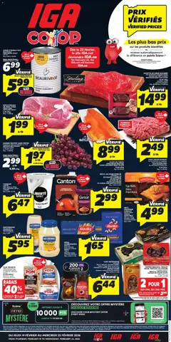 Preview IGA weekly flyer / circulaire valid from Feb 19, 2026
