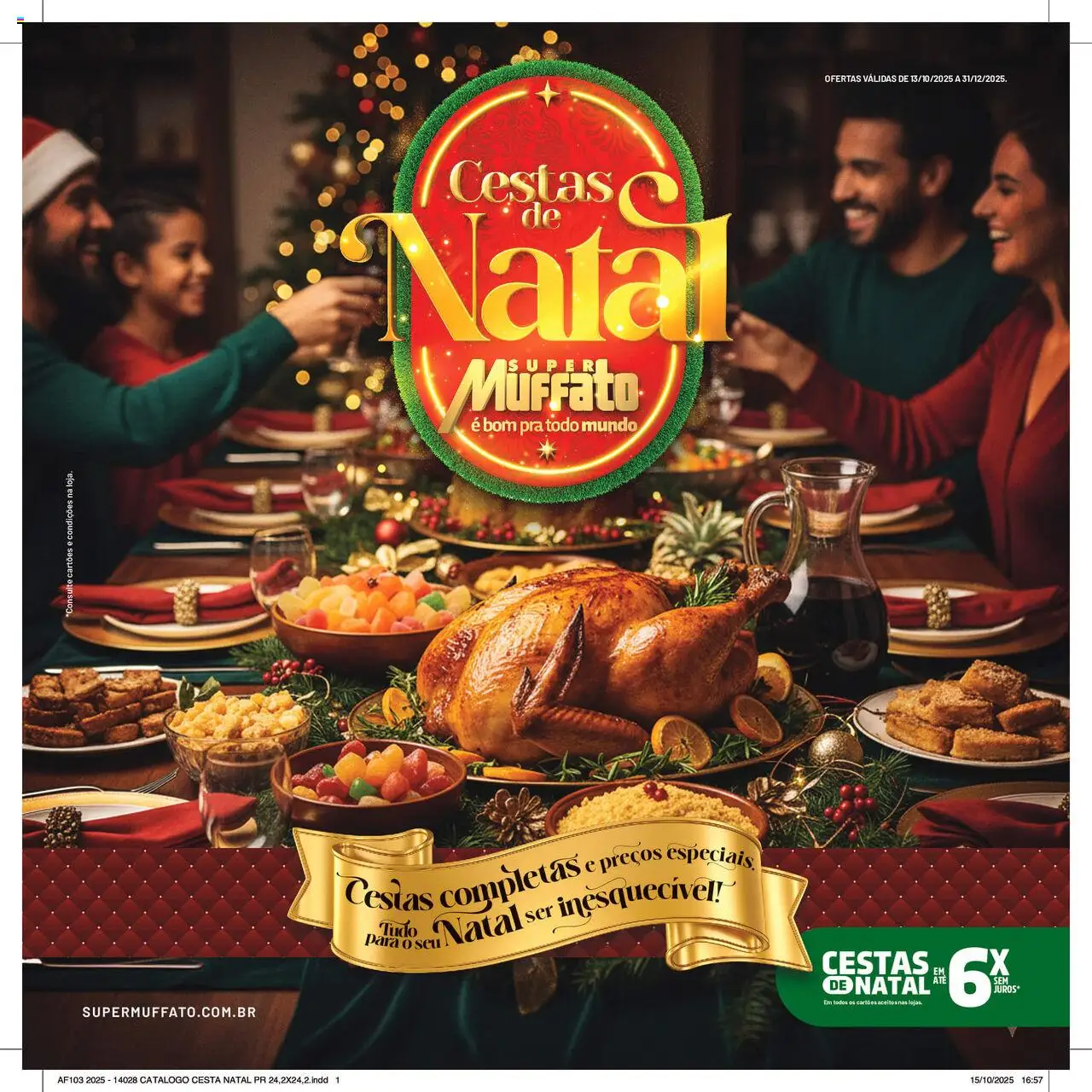 Super Muffato - Ofertas Cestas de Natal - página 1- válido a partir de 13/10/2025
