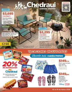 Chedraui folleto válido desde 05/03/2026