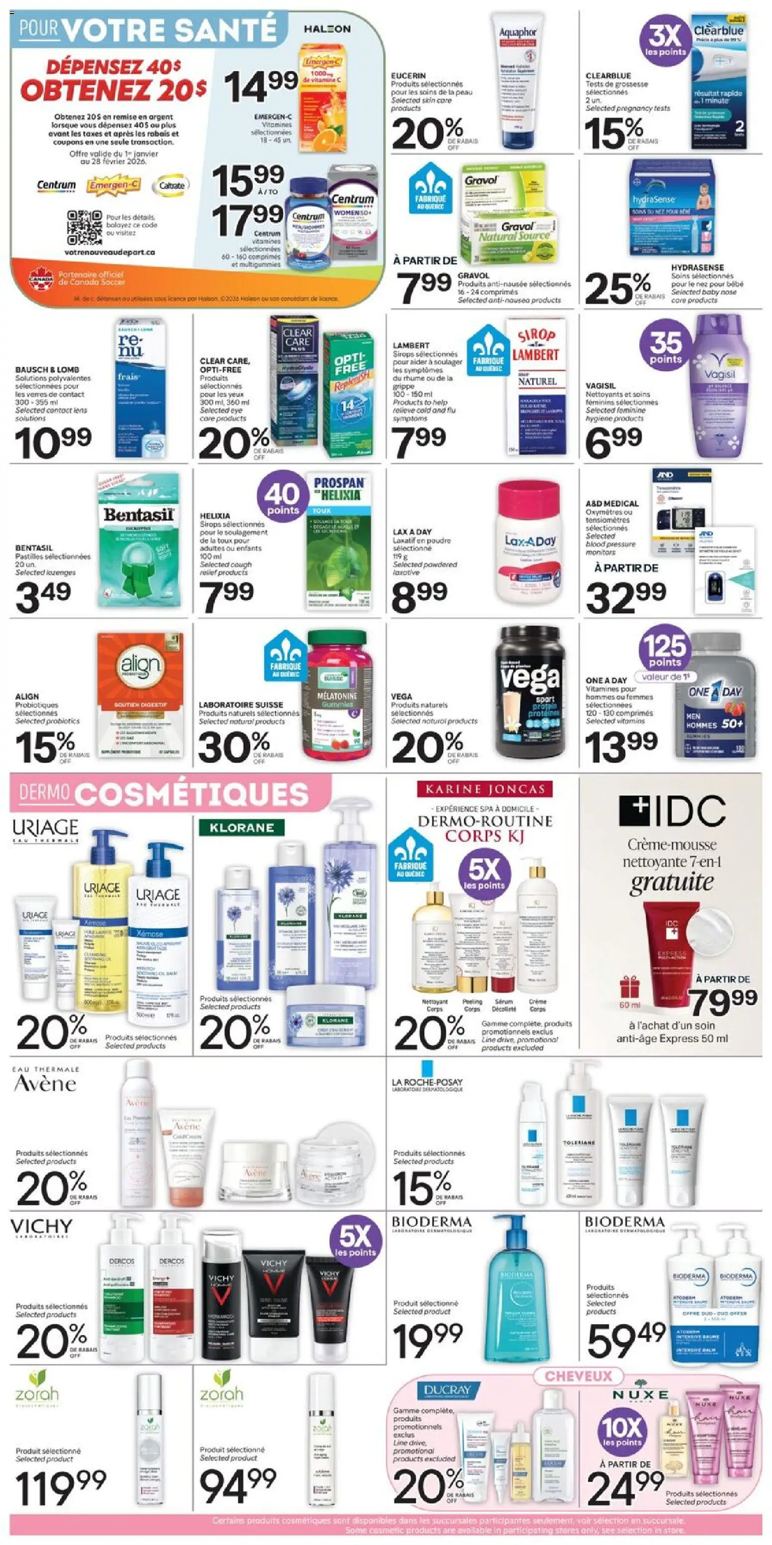 Brunet weekly flyer / circulaire - page 4- valid from Jan 15, 2026