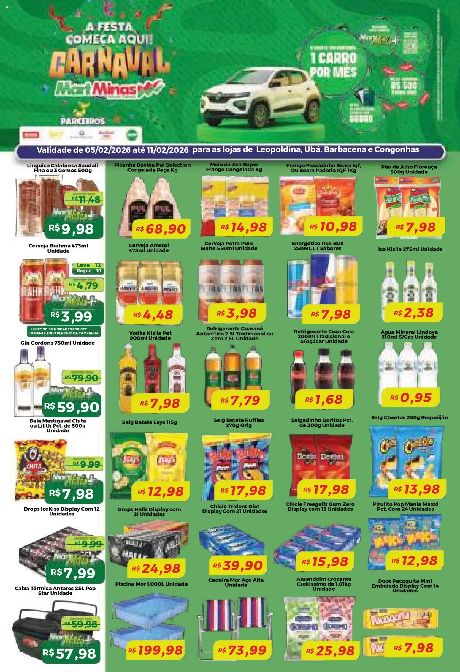 Mart Minas - Ofertas da semana  - página 1- válido a partir de 05/02/2026
