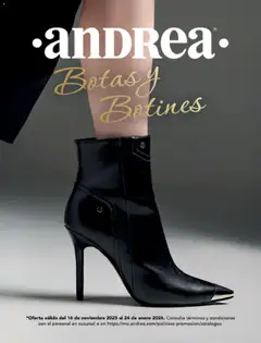 Andrea catálogo Botas y botines válido desde 16/11/2025