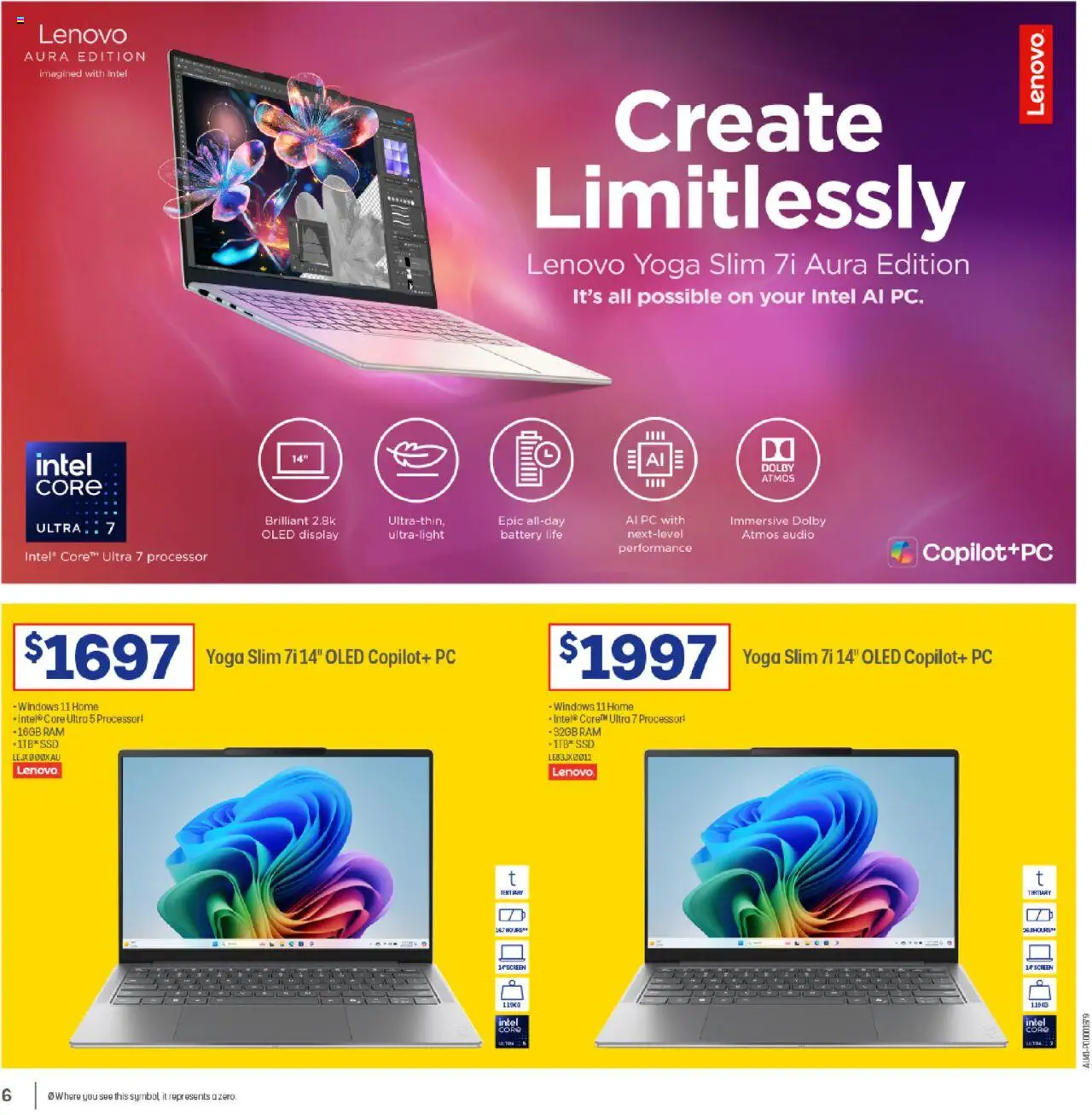 Officeworks  Catalogue  - page 6- valid from 01/10/2025