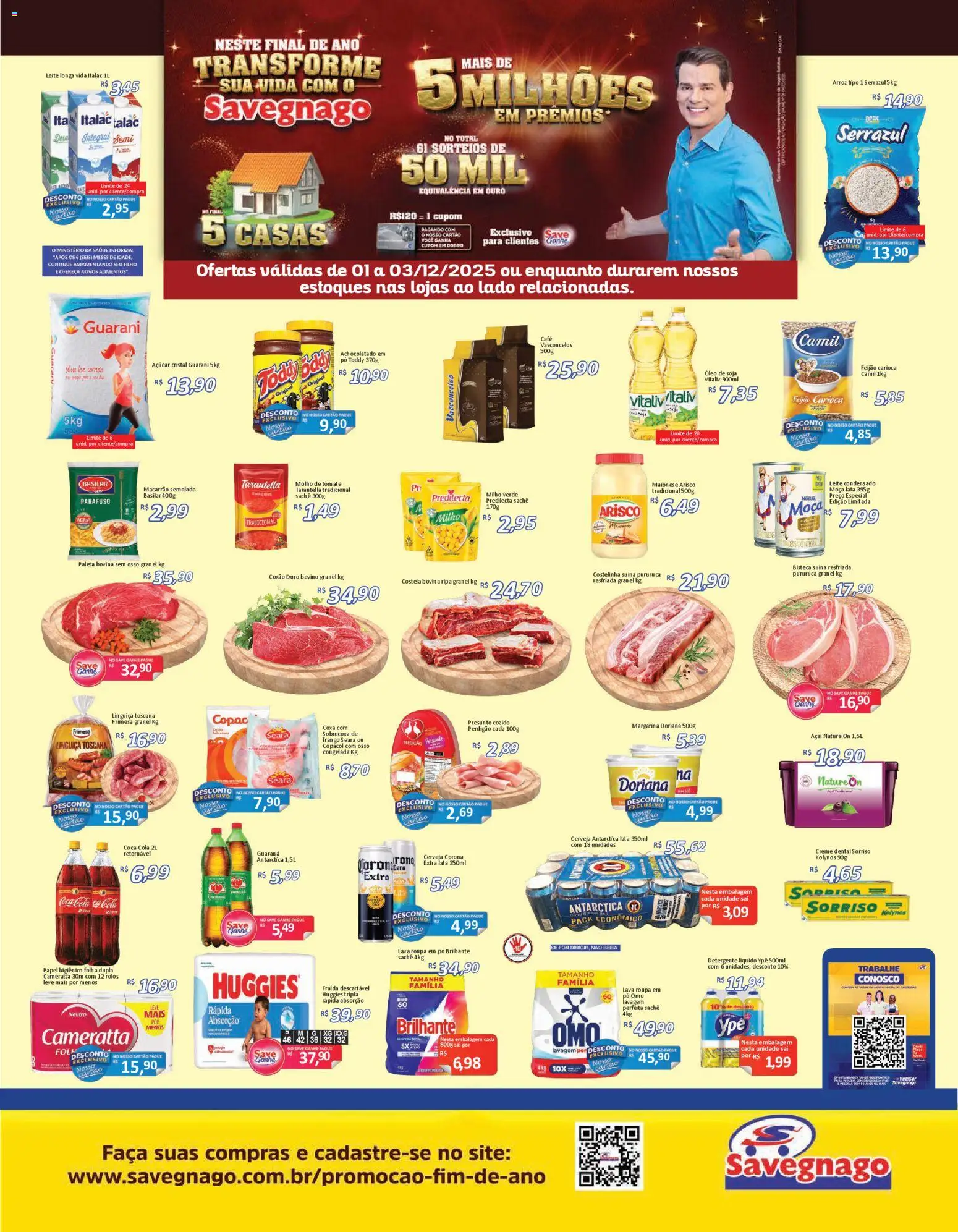 Savegnago - Ofertas da semana - página 1- válido a partir de 01/12/2025
