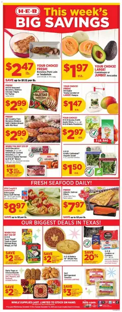 Preview H-E-B Weekly Ad valid from 12/10/2025