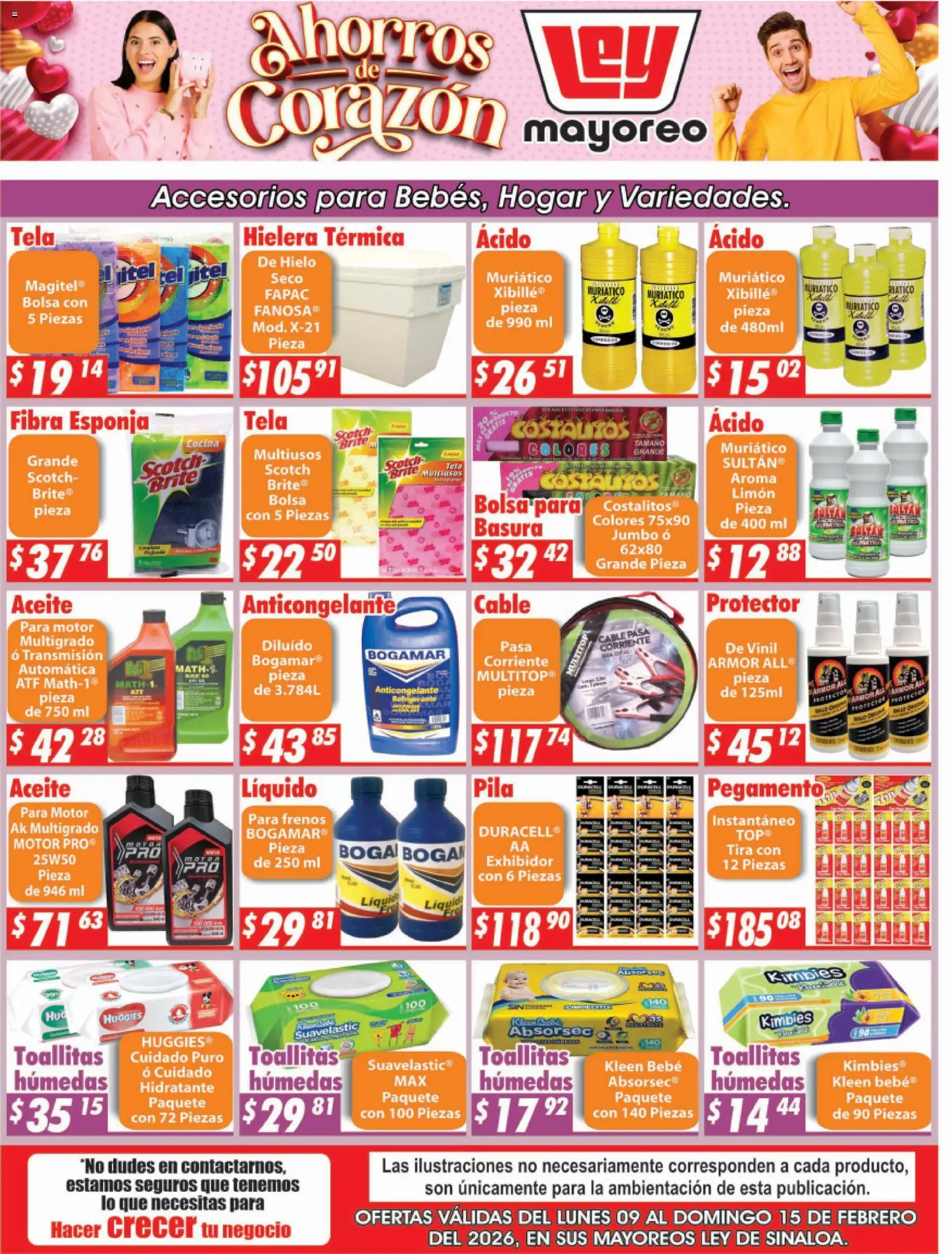 Casa Ley folleto Sinaloa - página 1- válido desde 09/02/2026