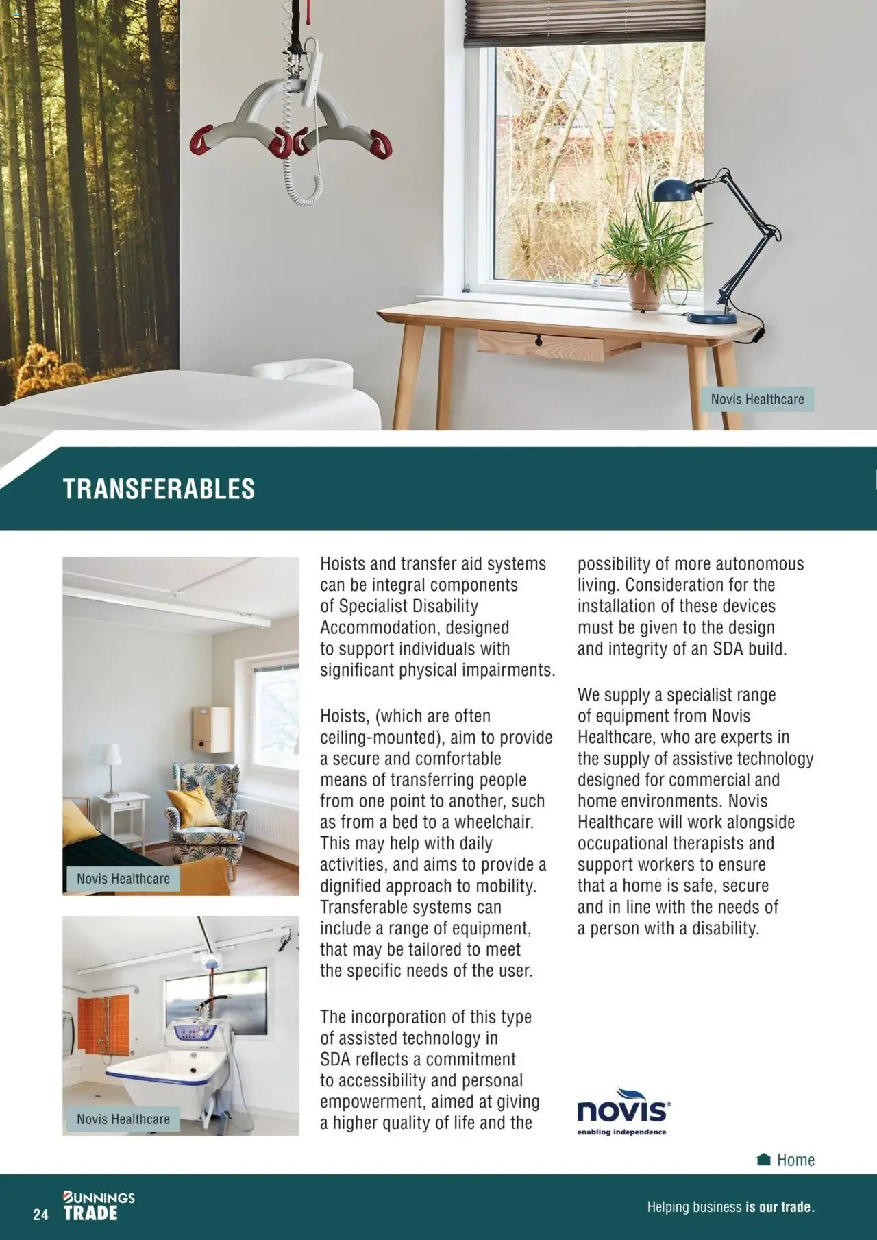 Bunnings Warehouse Assisted Living Brochure - page 24- valid from 28/10/2024