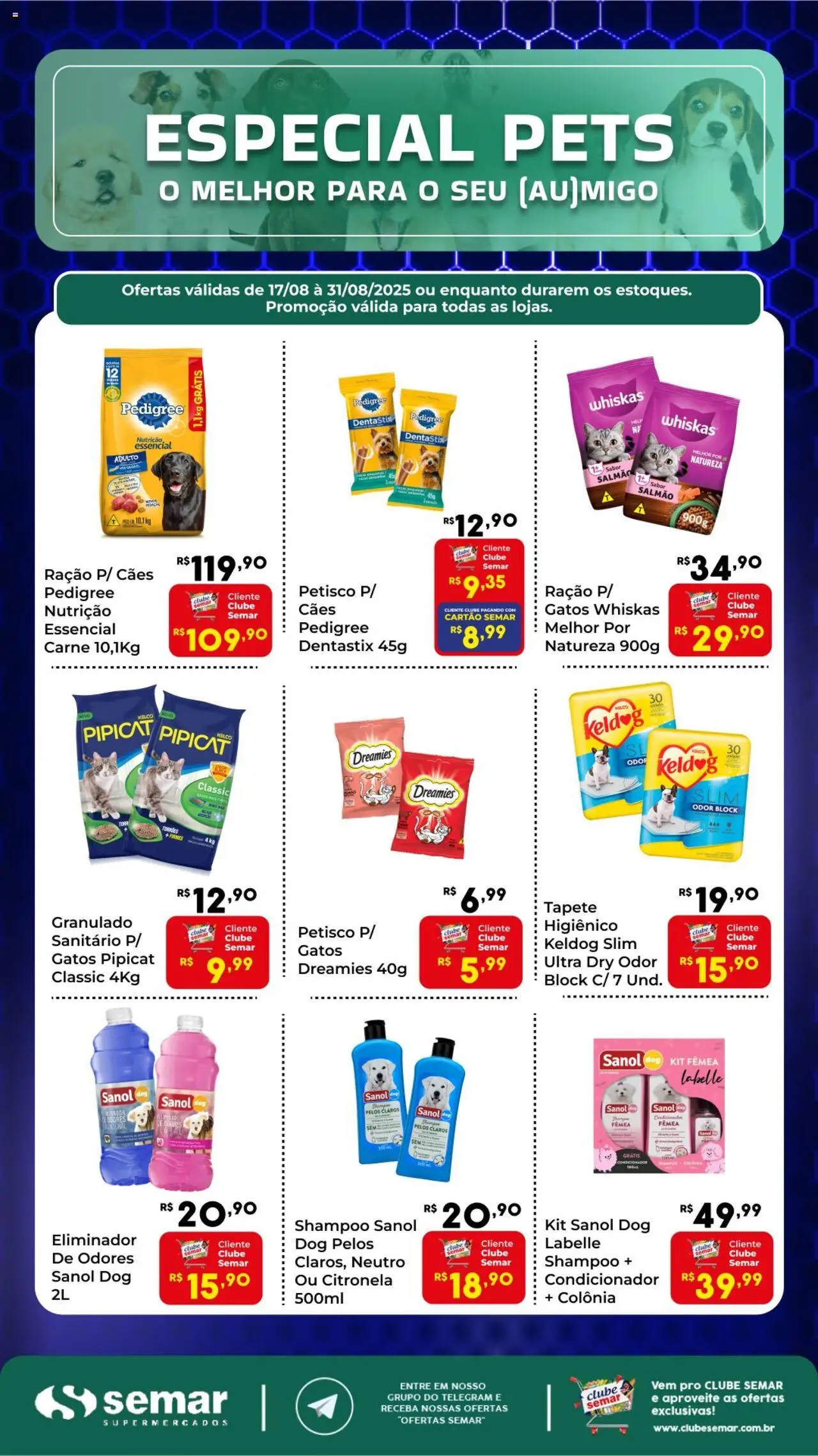 Semar Supermercado - Ofertas Especial Pet - página 1- válido a partir de 17/08/2025
