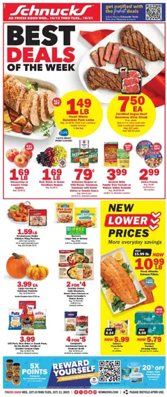 Preview Schnucks Weekly Print Ad - IL valid from 10/15/2025