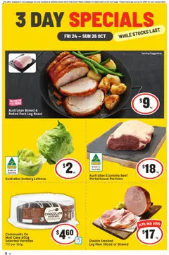 IGA catalogue preview - valid from 24/10/2025