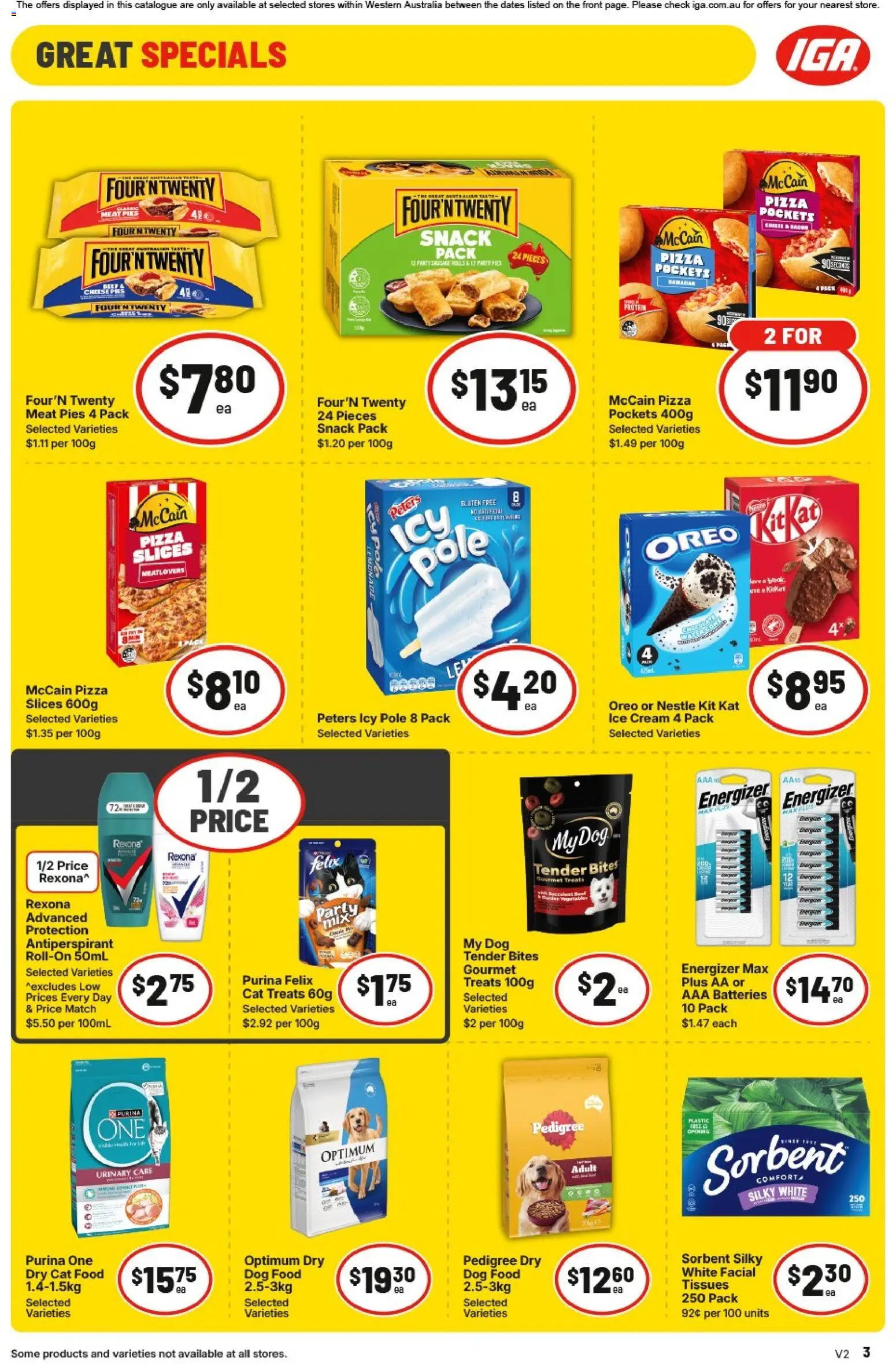 IGA Catalogue NT/WA - page 3- valid from 14/01/2026
