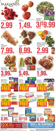Preview Mariano's Weekly Ad valid from 09/10/2025