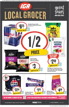 IGA catalogue preview - valid from 10/09/2025