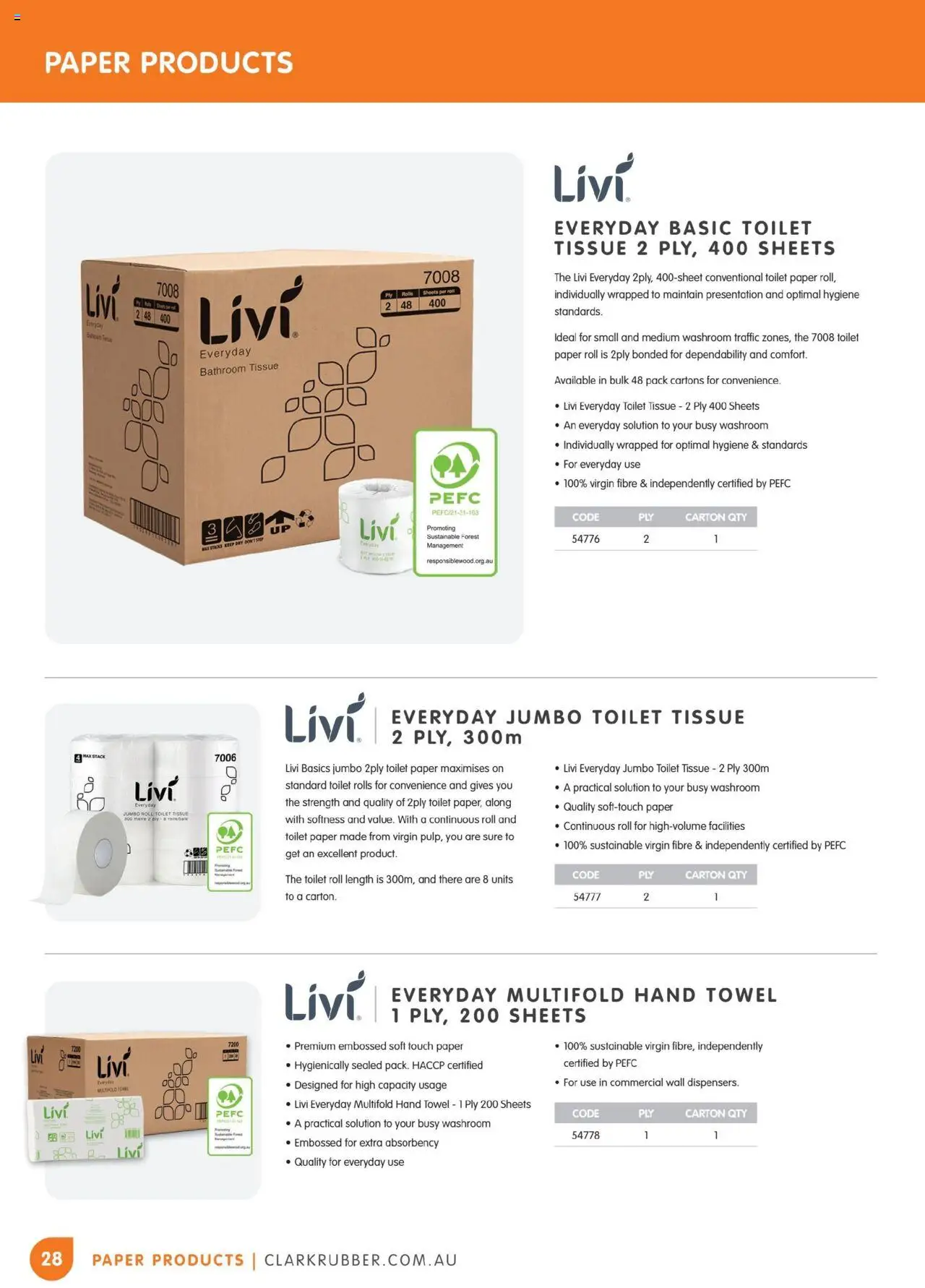 Clark Rubber Catalogue  - page 28- valid from 05/05/2025