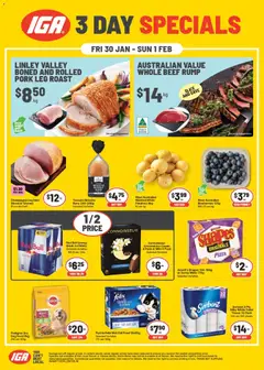 IGA catalogue preview - valid from 30/01/2026