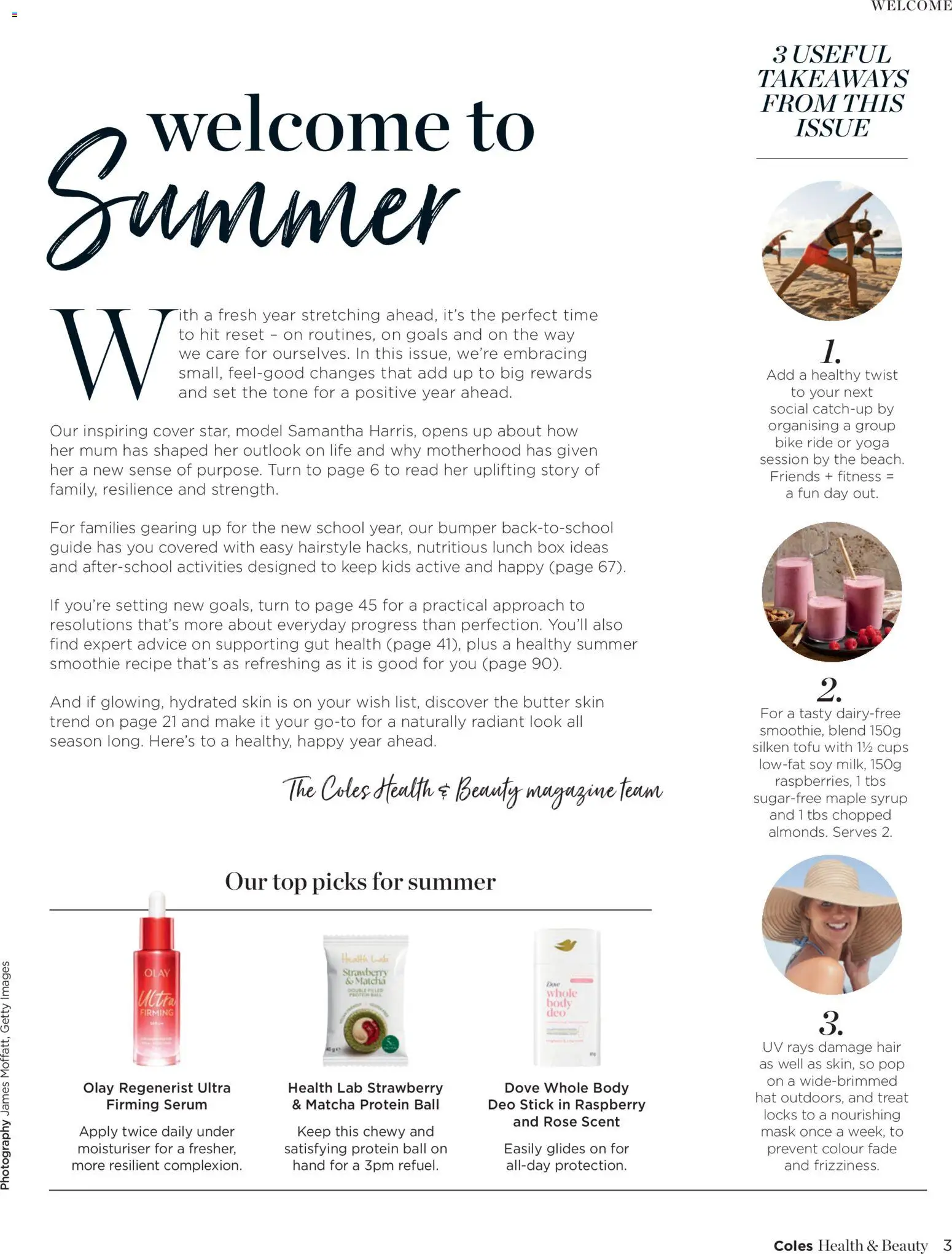Coles Summer 2026 - page 3- valid from 06/01/2026