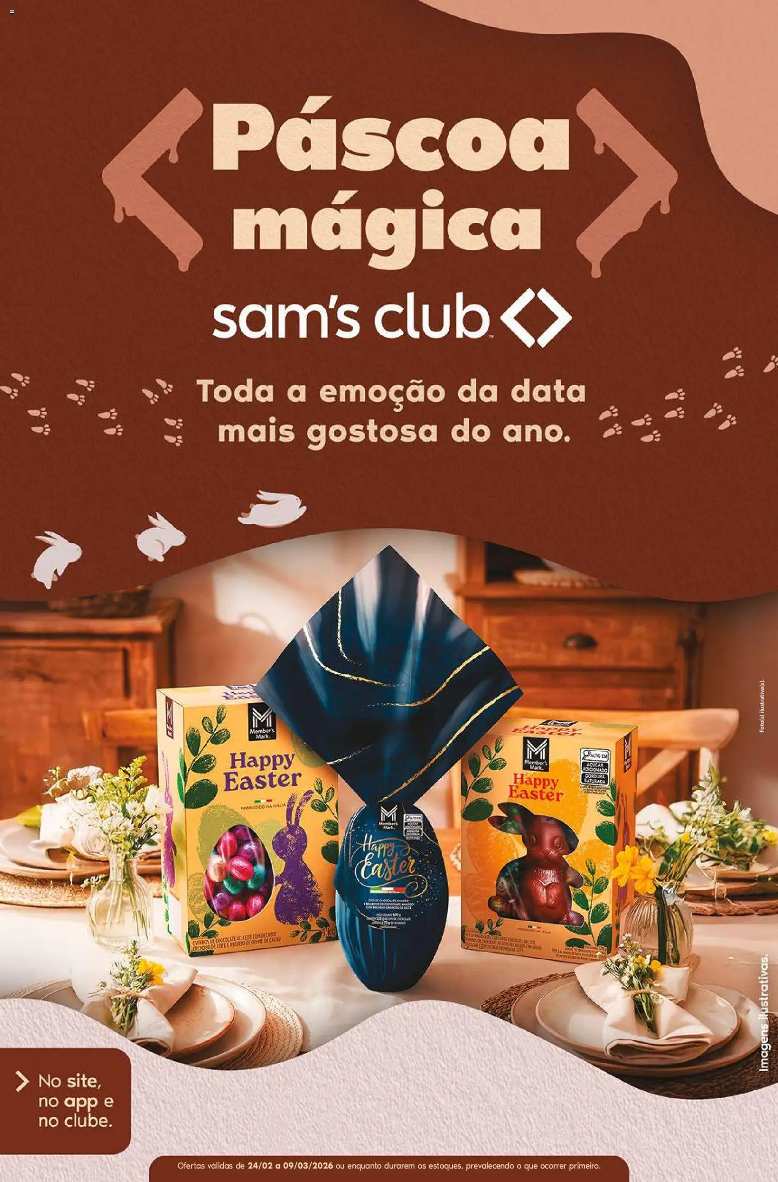 Sam's Club - Ofertas Páscoa - página 1- válido a partir de 24/02/2026
